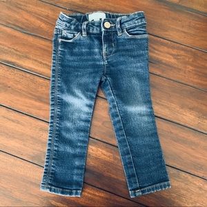 GAP toddler girls skinny jeans 2t dark wash